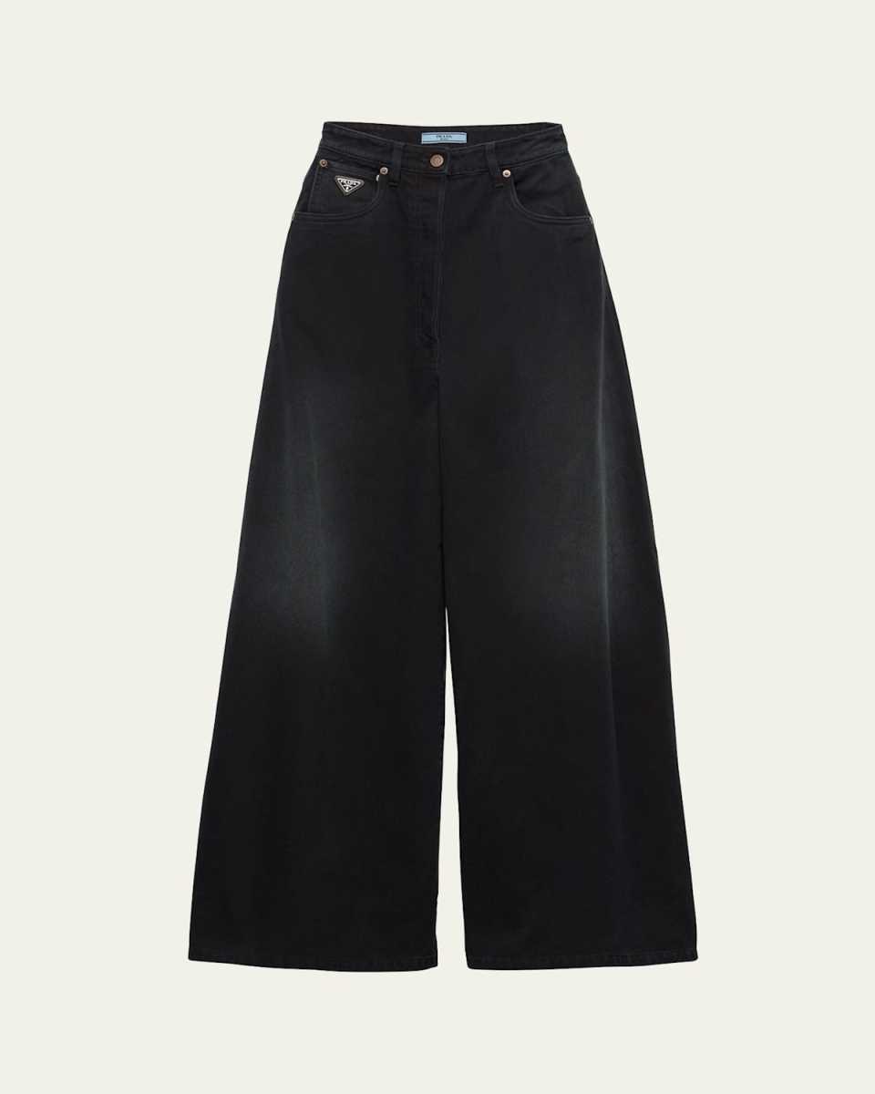 Oversize Denim Pants